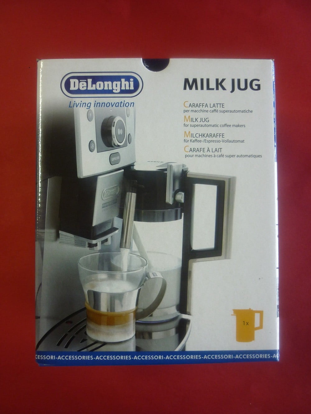Delonghi Perfecta, Coffee Machine, Espresso Maker, Frothing Jug