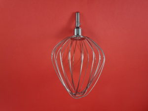 Kenwood Major Mixer, Stainless Steel, Balloon Whisk, Creaming Whisk with Circlip Shaft for KMM770, KM020, KM023, KM070, A907D, KM005 P/N: KW717152