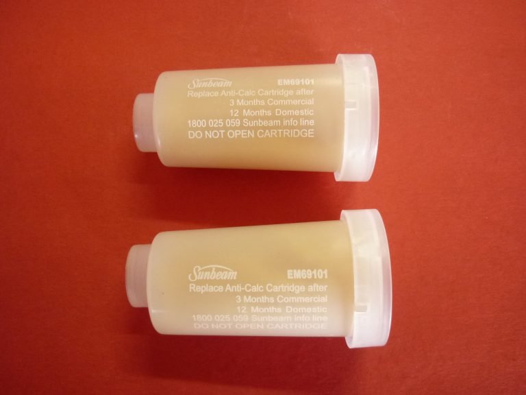 2 x Anti Calc Cartridge, Water Filter for Sunbeam Café Series, Twin