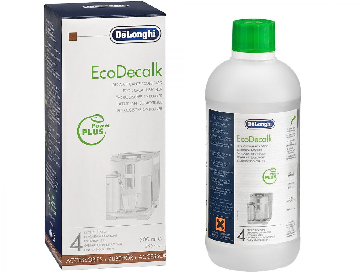 Delonghi Coffee Machines 500ml Ecodecalk Descaler, Descaling Liquid