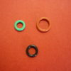 Delonghi Coffee Machines three O-Ring set for Hot Water or milk frother coupling: