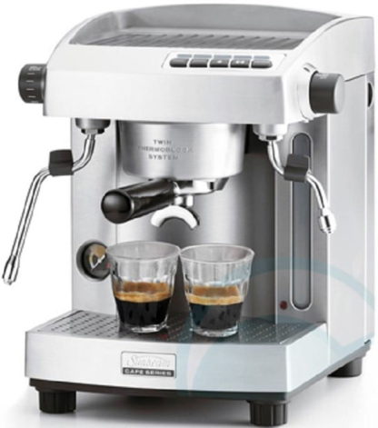 Sunbeam Café Series Coffee Machine Single Wall Two Cup Filter for EM6910 PU6910 EM7000 EM7100 EM8000 EM4300 EM5300 PN: EM69108