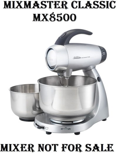 Sunbeam Mixmaster Classic Stand Mixer Whisks, Whisk Set for MX8500, MX8500R, MX8500W P/N: MX85011