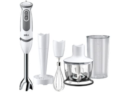 Braun Multiquick 5 Stick Mixer, 500ml Bowl Lid, Top Cover, Geared Top Lid for 4130 4191 P/N: BR67050135
