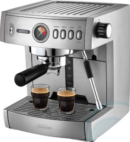 Sunbeam Espresso Vita, Arista Coffee Machine Brew Head Handle, Filter Holding Handle, Porta filter for EM5900, EM6200 EM59121