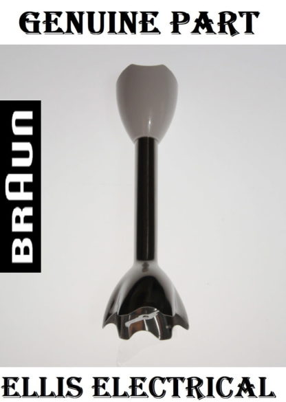 Braun Multiquick 5 Vario Stick Mixer Metal Shaft with Blade for 4191 4165 Series MQ500 MQ5037 MQ5077 PN: BR67050778