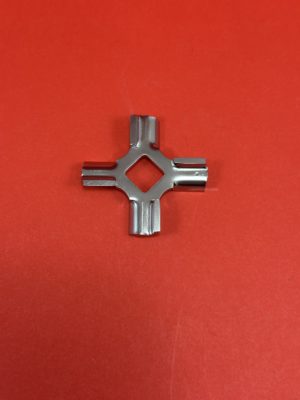 KitchenAid Food Grinder, Meat Mincer, Original Cross Shape, Cutter Blade, Cutting Blade for FGA1 and FGA2 P/N: W10408733