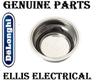Easy Clean, One Cup Filter for Delonghi La Specialista, Manual Espresso Coffee Machine EC9335, EC9335.M EC9665 PN: 5513271489