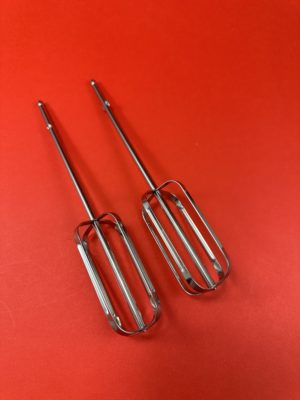 Creaming Beaters, Stainless Steel Beater Set for Sunbeam Mixmaster, HeatSoft Hand Mixer JM7000 P/N: JM700040