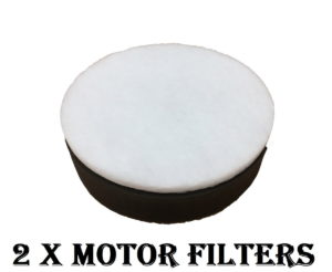 Vax 2 x Per Motor Filter Pack for VX92, VX93, VX94, VX95, VSV21D2 Vax Reach, Vax Reach Plus Cordless, Battery Operated, HandStick, Vacuum Cleaner P/N: VX92F