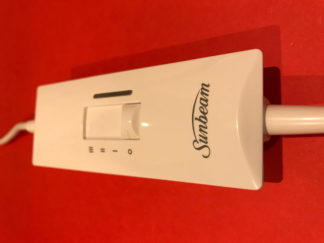 Sunbeam Electric Blanket Controller: Ensuring Warmth and Comfort 4 1009 3281 Sunbeam Replacment Sleep Express Electric Blanket Controller Control three heat settings Type 1139 Model Number H300 324x243 1