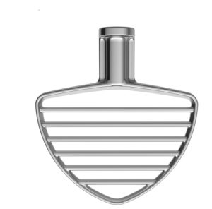 Silver Coated Pastry Beater for KitchenAid Artisan Stand Mixer 5KSM150, 5KSM156, 5KSM160, 5KSM170 P/N: 5KSMPB5