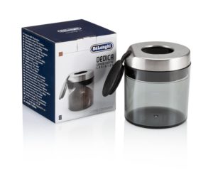 Delonghi Dedica Ground Coffee Canister For Dedica Coffee Grinder  KG521.M P/N: 5517710811