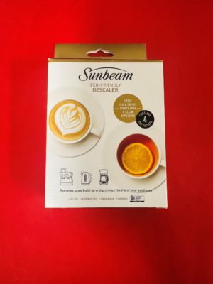 Sunbeam Café Series, Twin Thermoblock, Torino Coffee Machine, Espresso Maker Descaling Powder for EM6910, PU6910, EM7000, EM7100, PU8000, EM8000 PN: EM0010