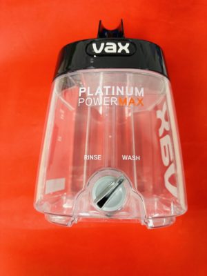 Vax, Solution Tank, Complete Water Tank with Lid for Vax Platinum Power Carpet Cleaner VX100 P/N: 029541001009