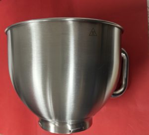 Sunbeam Mixmaster Heat Soft Planetary Stand Mixer Stainless Steel Mixing Bowl for MXM7000WH P/N: 2199397