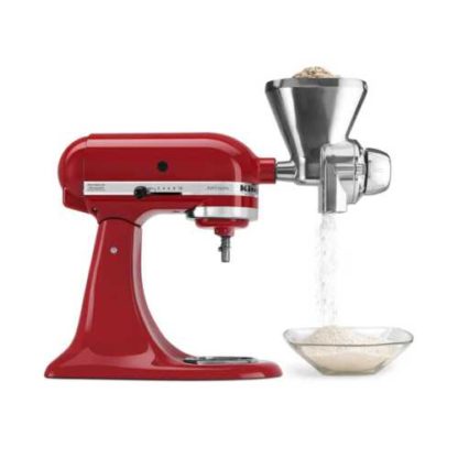 Grain Mill Attachment For Kitchenaid Artisan Stand Mixer 5KSM177 5KSM180 5KSM195 5KSM150 5KSM155 P/N: KGM