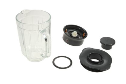 Replacement Glass Blender, Liquidizer for Kenwood Multipro Compact Food Processor FDM30, FDM300, FDM304SS, FDM302SS P/N AS00004684