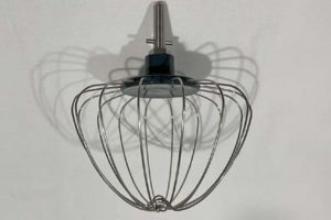 Kenwood Go Stand Mixer Whipping Whisk, Creaming Whisk For KZM35.000RD, KZM35.000GY P/N: AS00007533